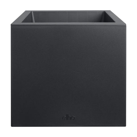 Simegarden Vaso plastica piante "Vivo Next Square" 30 x 30 x H 29 cm / Nero